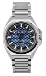 Citizen Series 8 Stainless Steel Blue And Black Dial Automatic NA1010-84X 100M Men's Watch