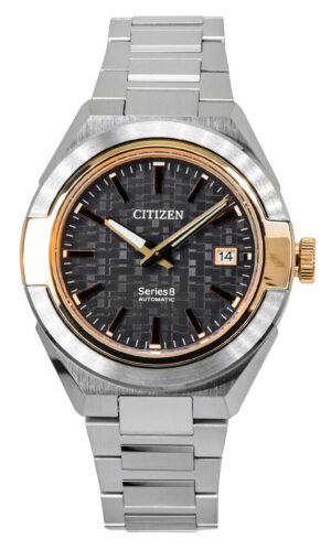 Citizen Series 8 870 Stainless Steel Grey Dial Automatic NA1034-51H 100M Men's Watch