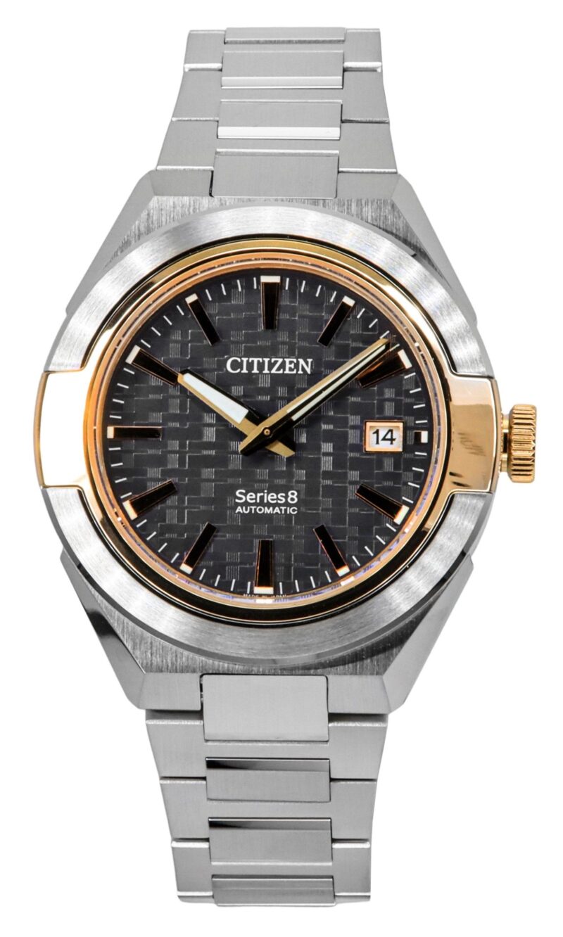 Citizen Series 8 870 Stainless Steel Grey Dial Automatic NA1034-51H 100M Men's Watch