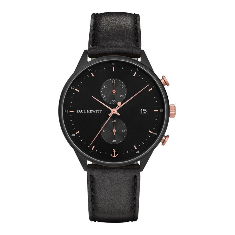 Paul Hewitt Midnight Ocean PH-C-B-BSR-2S Mens Watch Chronograph