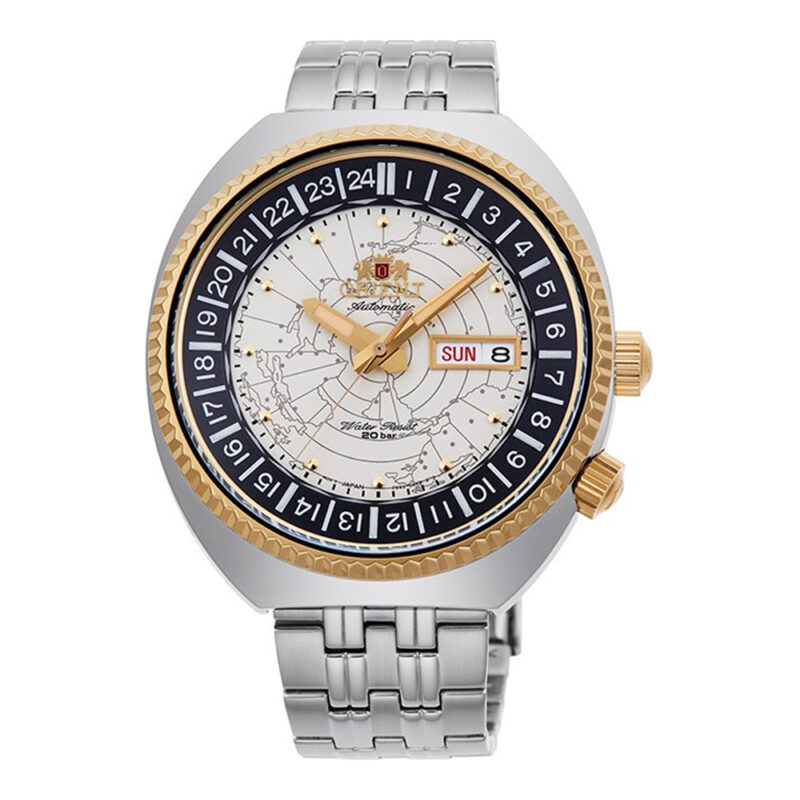 Orient World Map Revival Automatic RA-AA0E01S19B Mens Watch