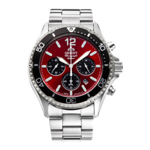 Orient Mako Solar Powered RA-TX0207R10B Mens Watch Chronograph