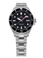 Ratio FreeDiver Sapphire Stainless Steel Black Dial Quartz RTFL800 200M Women's Watch