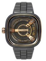 Sevenfriday M-Series Stainless Steel Black Dial Automatic M2/02M SF-M2-02M Men's Watch