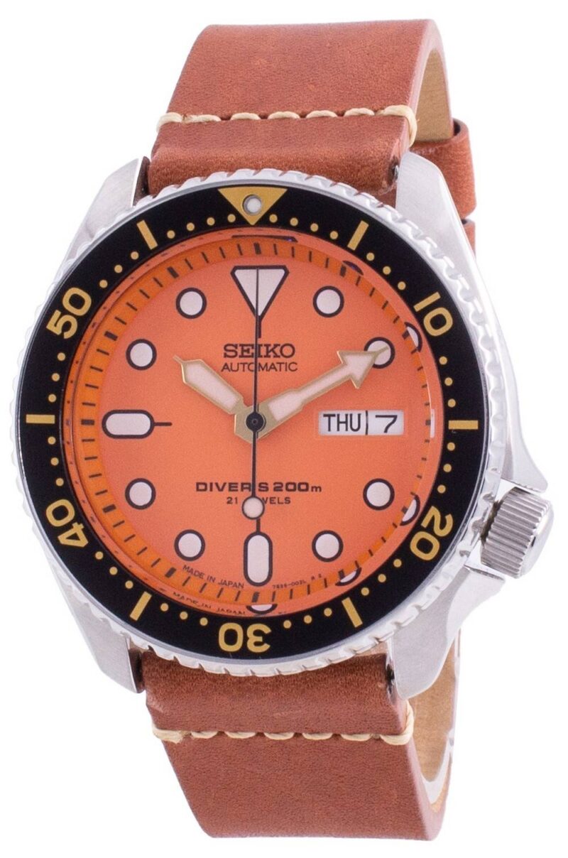 Seiko Automatic Diver's SKX011J1-var-LS21 200M Japan Made Men's Watch