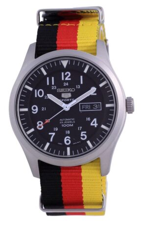 Seiko 5 Sports Automatic Polyester SNZG15K1-var-NATO26 100M Men’s Watch