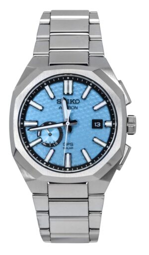 Seiko Astron Starfull Sky GPS Limited Edition Stainless Steel Blue Dial Solar SSJ027J1 100M Men's Watch