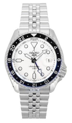 Seiko 5 Sports Automatic Gmt - White (SSK033K1) Men's Watch_main