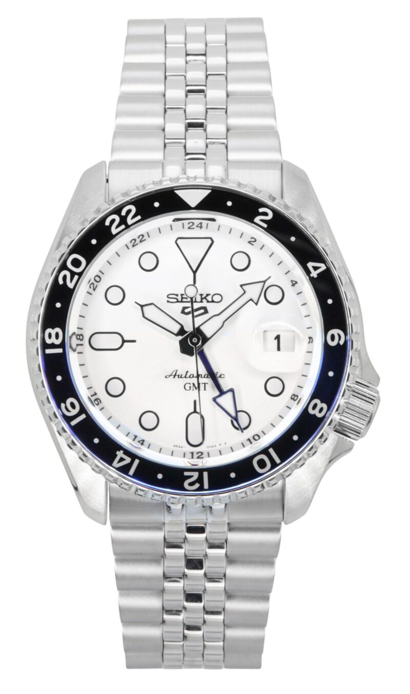 Seiko 5 Sports Automatic Gmt - White (SSK033K1) Men's Watch_main