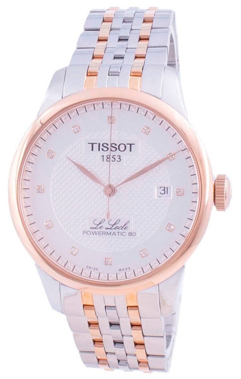Tissot Le Locle Powermatic 80 Crystal Accents Automatic T006.407.22.036.01 T0064072203601 Men's Watch