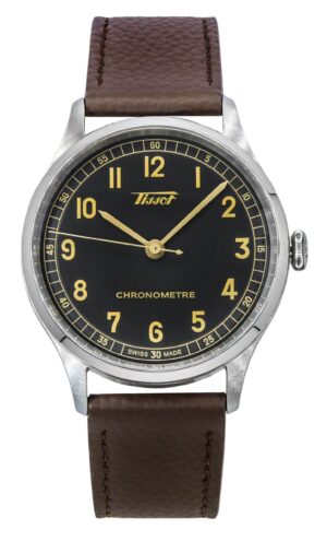 Tissot Heritage 1938 Leather Strap Anthracite Dial Automatic T142.464.16.062.00 Men's Watch