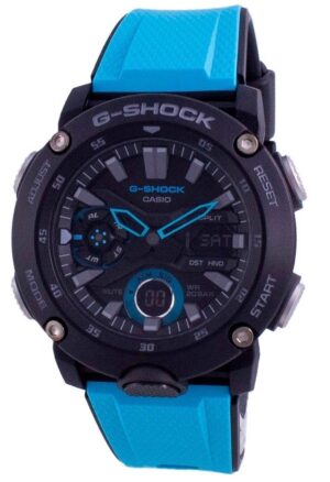 Refurbished Casio G-Shock Standard Analog Digital Resin Strap Black Dial Quartz GA-2000-1A2 200M Men's Watch