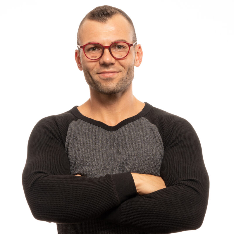 Sting Unisex Eyeglasses (VST086 51U83M) - Image 5
