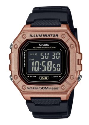 Casio Standard Digital Resin Strap Quartz W-218HM-5BV Men's Watch