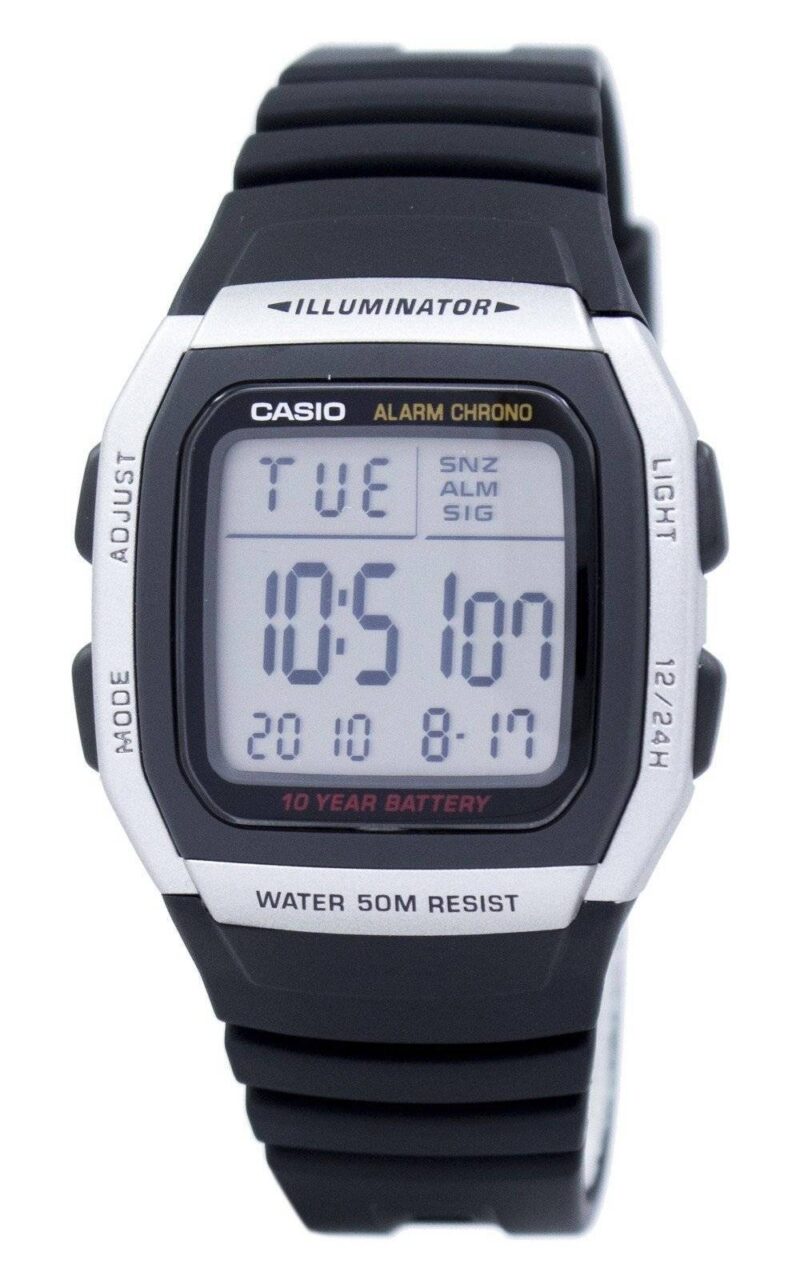 Casio Collection Illuminator 10 Years Battery (W-96H-1AVDF) Men's Watch_main