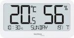 Techno Line Ws9455 - Termometro- Igrometro Digitale Con Orologio E Data - Digital Thermometer- Hygrometer With Clock And Date (WS9455)  Watch_main
