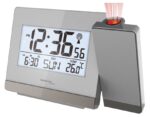 Techno Line Wt538 - Sveglia Radiocontrollata Con Proiezione A Soffitto Dell Orario - Radio Controlled Alarm Clock With Time Projection + Alim 220 Volts-220 Volts Power Supply (WT538)  Watch_main