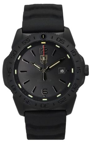 Luminox Pacific Diver Rubber Strap Black Dial Quartz XS.3121.BO 200M Men's Watch