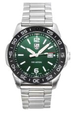 Luminox Pacific Diver Stainless Steel Green Dial Quartz XS.3137 200M Men's Watch