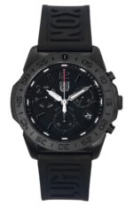 Luminox Pacific Diver Chronograph Rubber Strap Black Dial Quartz XS.3141.BO.1.SET 200M Men's Watch
