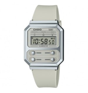 Casio Vintage Edgy Collection - Cream  *** Special Price *** (_A100WEF-8AEF)  WHOLESALERS AREA_main
