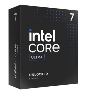Intel® Core™ Ultra 7 desktop processor 265K | Up to 5.5 GHZ | 20 cores (8 P-cores + 12 E-cores) | 20 Thread | 30MB intel Smartca (BX80768265K)