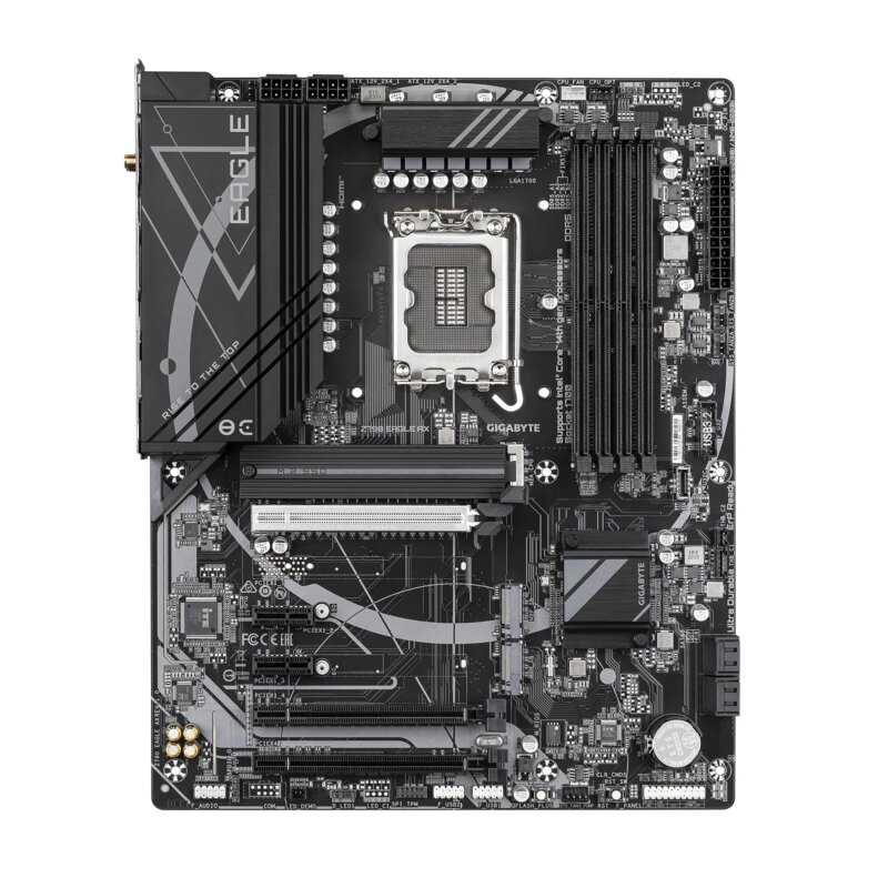 GIGABYTE Intel® Z790 Chipset for LGA 1700; 4x DDR5; 3x M2; HDMI; DP; ATX. (GA-Z790-EAGLE-AX) - Image 3