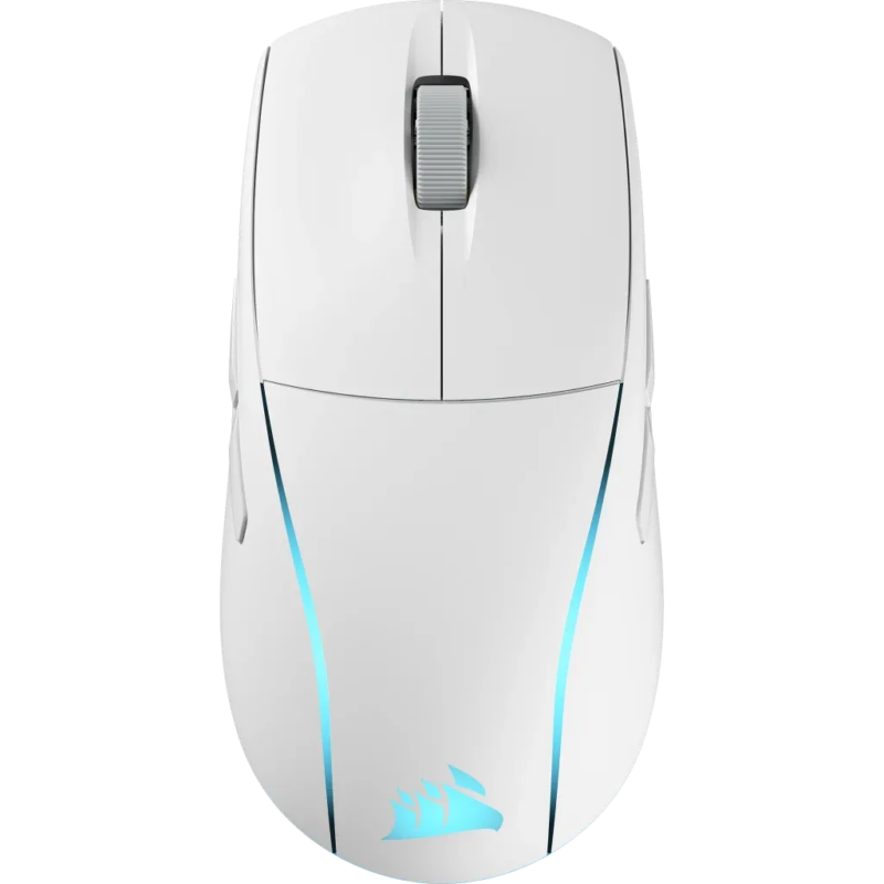 Corsair M75 Wireless Lightweight RGB Gaming Mouse;26000 DPI; Slipstream + Bluetooth; White. (CH-931D011-AP)