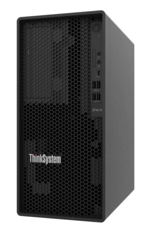 ThinkSystem ST45 V3 AMD EPYC 4124P (4C 3.8GHz 16MB Cache/65W); No RAID; 2x1TB SATA; 1x16GB; 500W 94% Efficiency; No DVD; 3 year (7DH5A00SEA)