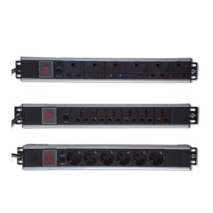 RCT RSA 6 way 16A 19' rack mount ZA Plug. (P006-Z)