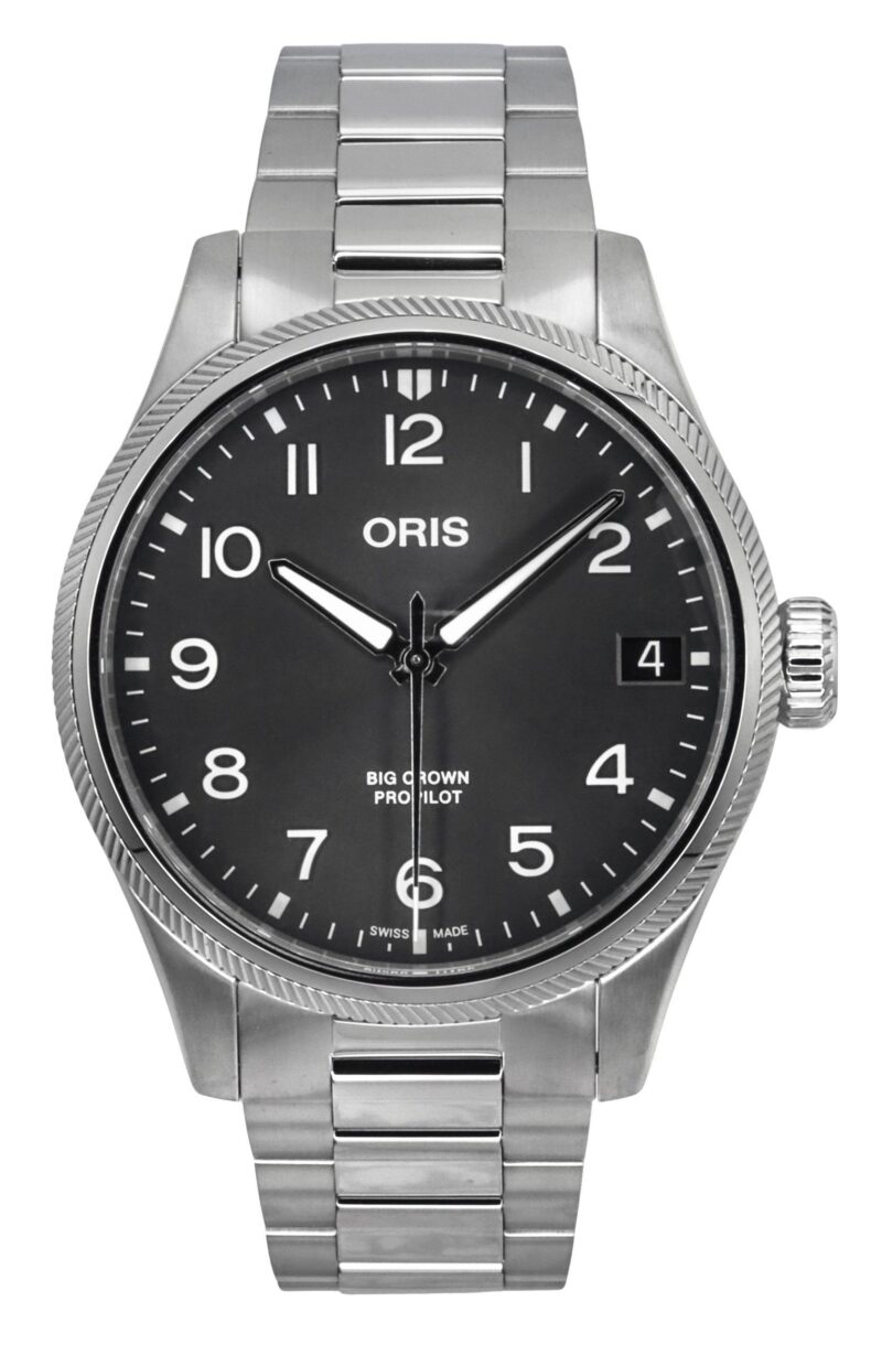 Oris Big Crown ProPilot Stainless Steel Grey Dial Automatic 01 751 7761 4063-07 8 20 08P 100M Men's Watch