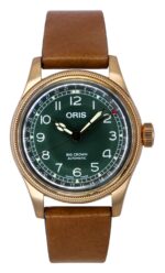 Oris Big Crown Pointer Date 80th Anniversary Edition Green Dial Automatic 01-754-7741-3167-07-5-20-58BR Men's Watch