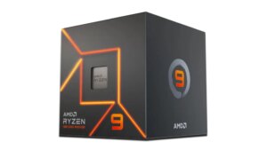 AMD Ryzen 9 7900 5nm SKT AM5 CPU; 12 Core/24 Thread; Base Clock 3.7GHz;64 MB Cache; Radeon Graphics; Wraith prism cooler (100-100000590BOX)