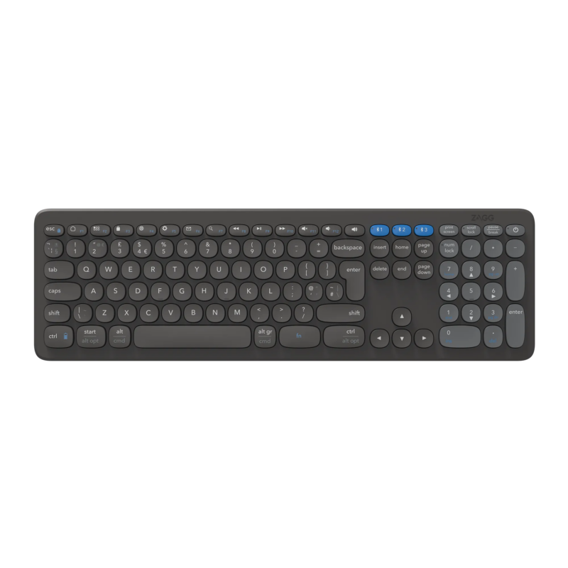 ZAGG Pro Keyboard 17'' Full Size-Charcoal-UK (103211030)_1