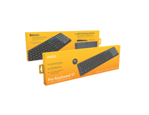 ZAGG Pro Keyboard 17'' Full Size-Charcoal-UK (103211030)