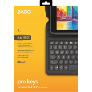 ZAGG-Keyboard Pro Keys-Apple-iPad 10.2-Black/Gray-UK (103407134)