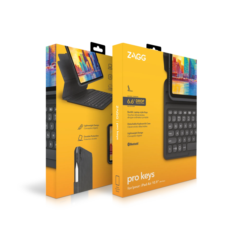 ZAGG-Keyboard Pro Keys-Apple-iPad 10.9-Black/Gray-UK (103407271)_7