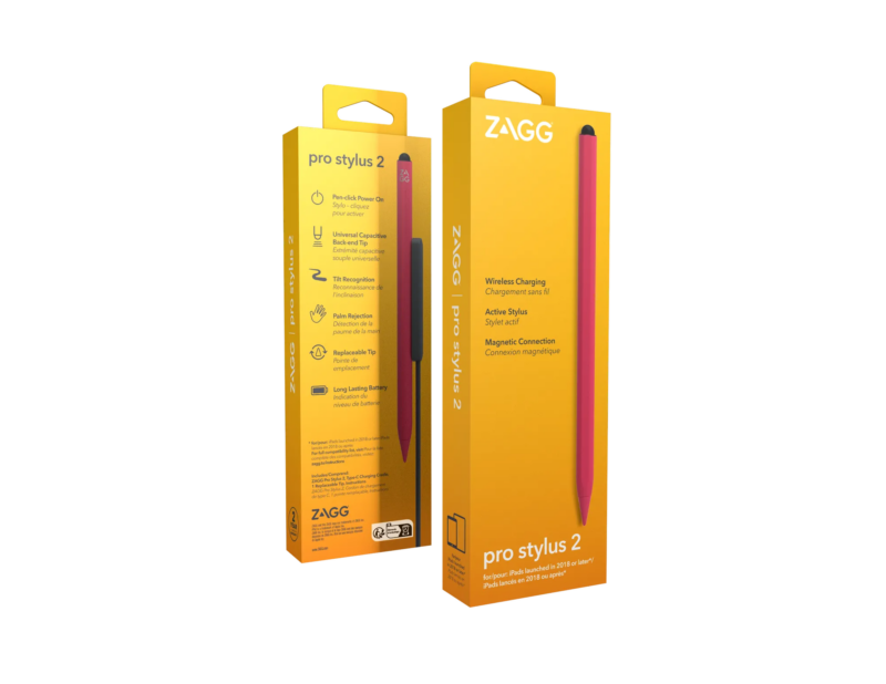 ZAGG-Pro Stylus 2-Universal Stylus-Pink- Wirelessly charged (109912136)