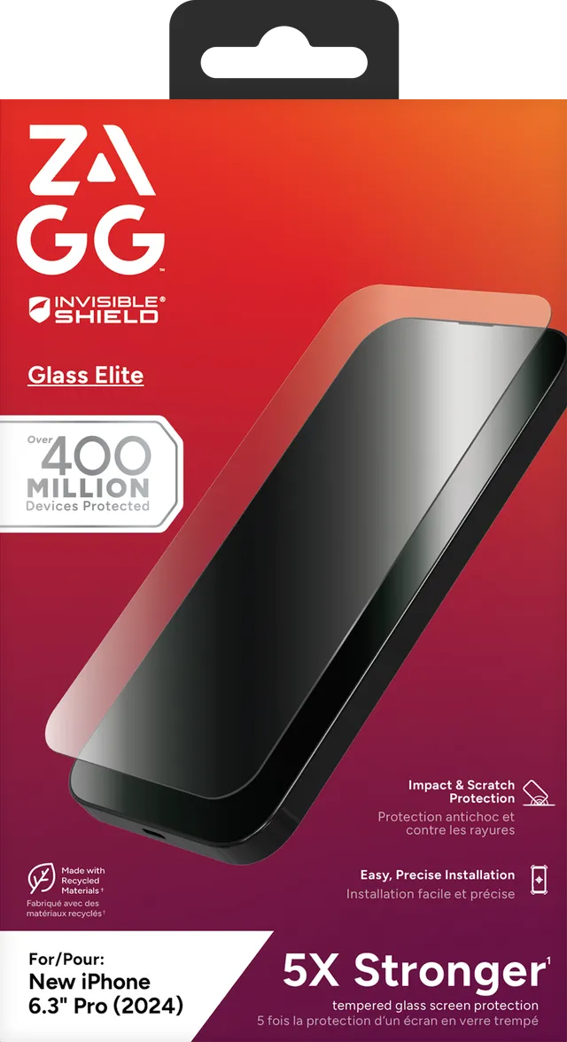 InvisibleShield Glass Elite Apple iP16 ProScreen (200114860)