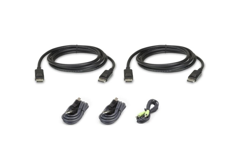 ATEN 1.8M Dual Display DisplayPort Secure KVM Cable Kit (2L-7D02UDPX5)_1