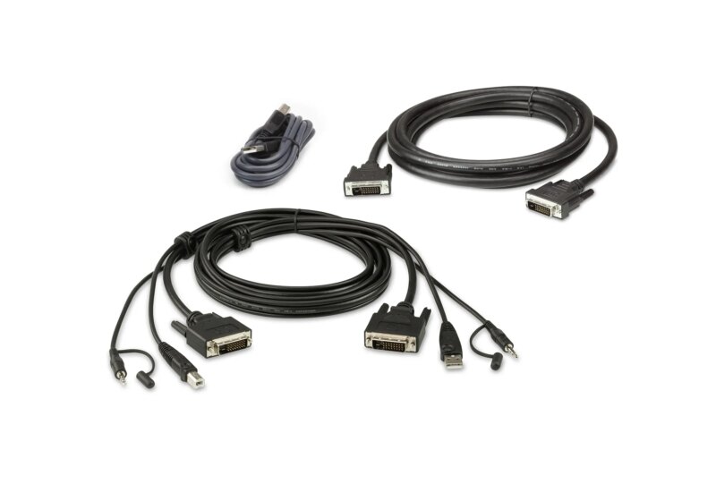 ATEN 1.8M USB DVI-D Dual Link Dual Display Secure KVM Cable Kit (2L-7D02UDX3)_1