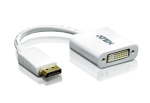 ATEN DisplayPort to DVI Adapter (DVI-I). (VC965)