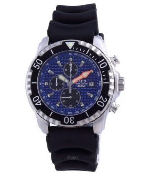 Ratio 200M Diver Quartz Chronograph Sapphire 48HA90-17-CHR-BLU Men's Watch