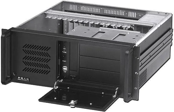 RCT - 4U 450MM DEEP RACKMOUNT CHASSIS E-ATX NO PSU; 3 x ODD Bays  Up to 7 x 3.5'' Bays if ATX Board installed - CPU 150mm (4U-450RX)