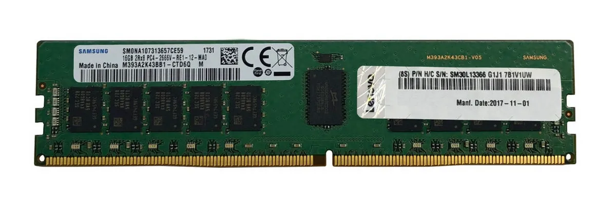 Lenovo ThinkSystem 32GB TruDDR4 3200MHz (2Rx4 1.2V) RDIMM (4X77A08633)