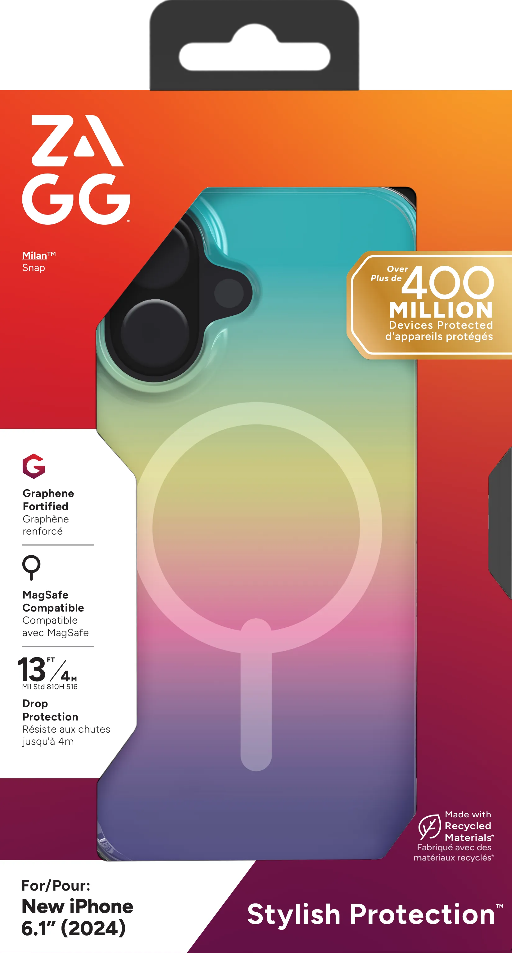 ZAGG Cases Milan Snap Apple iP16  Iridescent (702315110)_1