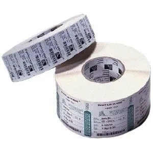 Zebra Label; Polyester; 76x51mm; Thermal Transfer; Z-Ultimate 3000T White; Permanent Adhesive; 76mm Core; 6 units per box (76536)