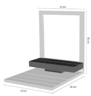 12 Watches Display 2 Levels 21 X 30 + Photo 21 X 30 - Made In Italy (A53 EXPO)  Watch_main