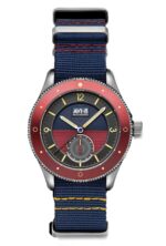 AVI-8 Flyboy Airmaster Sector Meca-Quartz Navy Blue And Red Dial AV-4112-04 Men's Watch