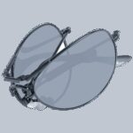 Aviator Avgsr 635bk (AVGSR 635BK) Unisex EYEWEAR_4